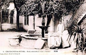 Chateaudun-du-Rhummel - Bordj Administratif  - Cour - 1930